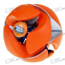 Switch Pitch Ball with Colour Flipping Action (Silver to Orange)