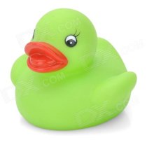 XY001 Funny Floating Duck Bath Bathing Toy for Baby / Kid - Green