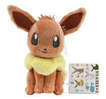 Pokemon I Love  Eevee Soft Plush Doll - 48301 ~ 6" Eevee