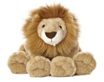 Aurora World World Radically Kute Friends 14" Plush King Lion 
