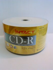 Intact CD/DVD White Inkjet Printable
