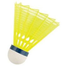 MacGregor Yellow Tournament Badminton Shuttlecock - Tube of 6