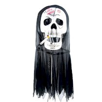 Scary Smoker Deaths-Head Halloween Mask kit