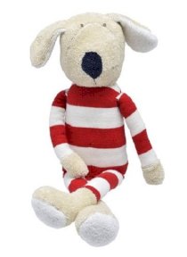Under the Nile Buddy The Dog Plush, Rugby Red