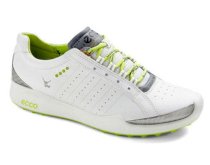  Ecco - Women's BIOM Hybrid Sport Golf Shoes White/Lime 