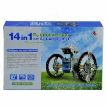 14-in-1 Solar Rechargeable Robot Kit