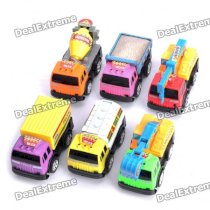 Stylish Engeering Truck Car Toys for Children - Colorful (6PCS/Set)