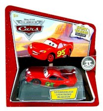 Disney / Pixar Cars Movie 1:55 Die Cast Story Tellers Collection Sponsorless Lightning McQueen 