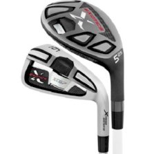 Tour Edge Men's Exotics XCG7 Hybrid/Irons - (Graphite/Project X Flighted Rifle Steel) 4-5H, 6-PW