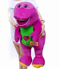 Musical Barney Plush Singing"i Love You" 24 Inches Doll
