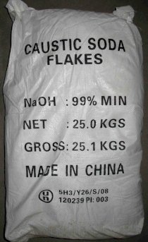 NaOH Cautic Soda Flakes 72% - 98% - 99% (Sút vẩy, hạt, cục)