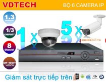 Bộ 6 camera Vdtech DK-VDP6113H