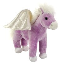 FAO Schwarz 9 inch Miniature Plush Pegasus - Purple 
