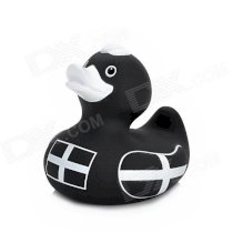 Funny Floating Duck Bath Toy for Baby - Black + White