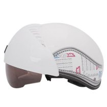 Mũ bảo hiểm giấu kính HKT 04-137-50-0713 màu trắng