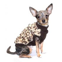Cheetah Mink Vest by Hip Doggie - Brown