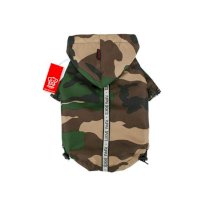 Base Jumper Raincoat Wind Breaker by Puppia - Camo