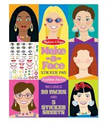 Make-A-Face Sticker Pad