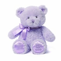 Gund Baby Gund My 1st Teddy Plush Toy, Lavender, 10"