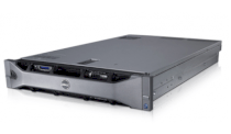 Server Dell PowerEdge R710 - X5650 (Intel Xeon Quad Core X5650 2.66GHz, Ram 8GB, HDD 3x146GB, Raid 6i/256MB (0,1,5,10), DVD ROM, PS 2x870W)