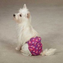 Clean Go Pet Female Pup Pants - Pink Hibiscus