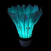 Dark Night Colorful LED Badminton Feather Shuttlecocks Birdies-Lighter random