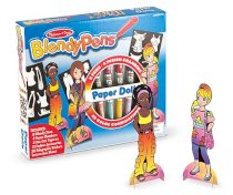 Blendy Pens Marker and Activity Set - Paper Dolls