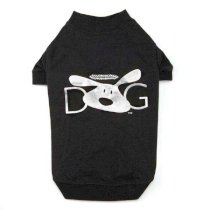 Dog is Good Halo Dog T-Shirt - Black