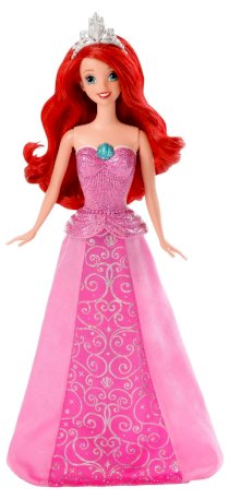 Disney Princess Mermaid to Princess Singing Ariel Doll