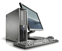 HP DC 8000 (Intel Core 2 Duad Q9400 2.66GHz, RAM 2GB, 160GB HDD, VGA Onboard, PC DOS, không kèm màn hình)
