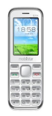 Mobiistar B204 White-Orange