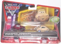 Disney Pixar Cars 2 Movie Moments Die-Cast Uncle Topolino and Mama Topolino 2-Pack 1:55 Scale