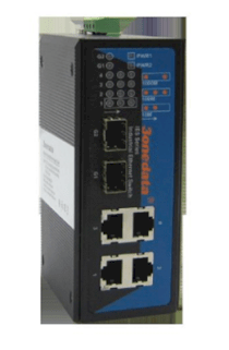 Switch Công Nghiệp 3onedata IES206G-2GS-P 4 Cổng Ethernet Gigabit 2 Cổng Quang SFP Gigabit