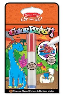 Dinosaurs Colorblast Book - ON the GO Travel Activity