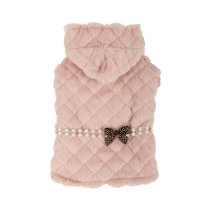 Arctic Cape Dog Coat by Pinkaholic - Pink