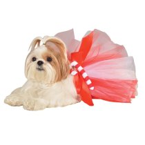 Candy Cane Dog Tutu