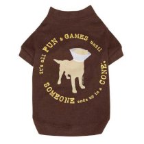 Dog is Good Cone Dog T-Shirt - Brown
