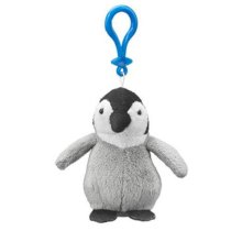 Emperor Penguin Chick Plush Penguin Stuffed Animal Backpack Clip Toy Keychain WildLife Hanger