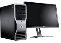 Dell Precision T5500 (Intel Xeon X5620 2.4GHz, 16GB RAM, 1TB HDD, VGA Nvidia, Không kèm theo màn hình)