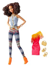 Barbie So In Style Tricelle Doll and Fashion Gift Set