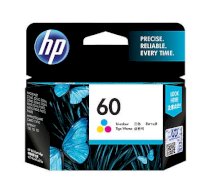 HP 60 Tri-color Original Ink Cartridge (CC643WA) 