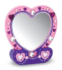 Decorate-Your-Own Heart Mirror 8+ YEARS Decorate-Your-Own Horse 