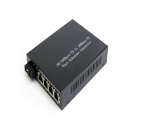 Media Converter 4 cổng Ethernet 10/100M 1310nm SM 60Km LC (YT-8110SA-14-60)