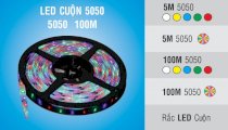 Led cuộn Minh Đức 100M 5050