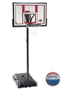 Lifetime Pro Courtside 48" Portable Basketball System with Basketball