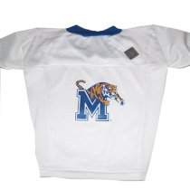Memphis Tigers Dog Jersey - White