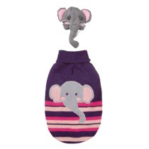 Piggyback Pals Dog Sweater Set - Elephant