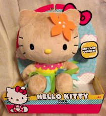 Hello Kitty Hula Girl Plush, Large