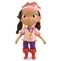 Disney Talking Izzy Neverland Pirates Doll 12" H - Says 14 Phrases