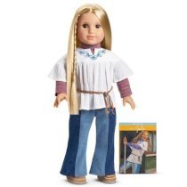 American Girl Julie Doll and Paperback Book